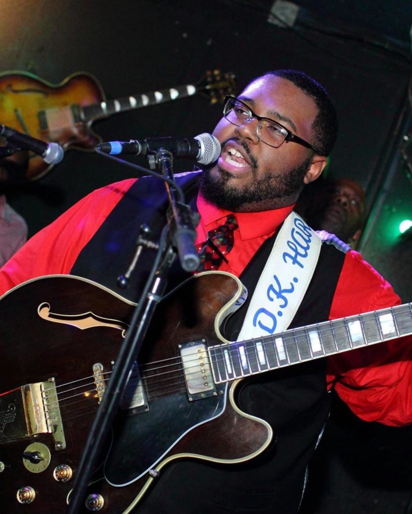 D K Harrell, Blues Musician